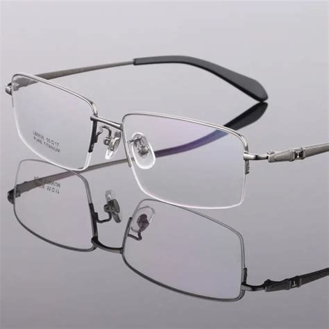 men's semi rimless glasses frames.